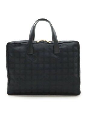 Chanel New Travel Line Business Bag Briefcase Document Purse Computer Case